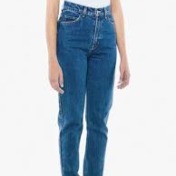American Apparel Women's High-Waist Jean - Picture 2 of 5